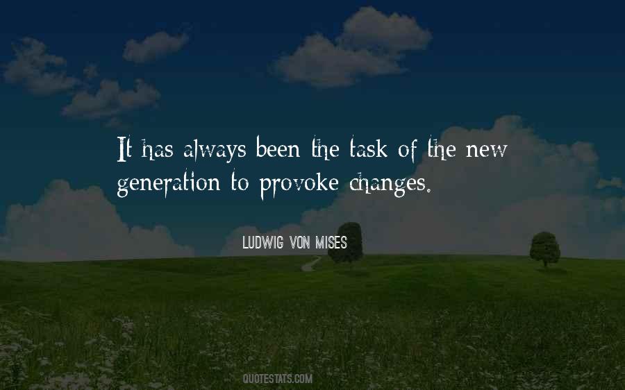 Quotes On New Generation #860801