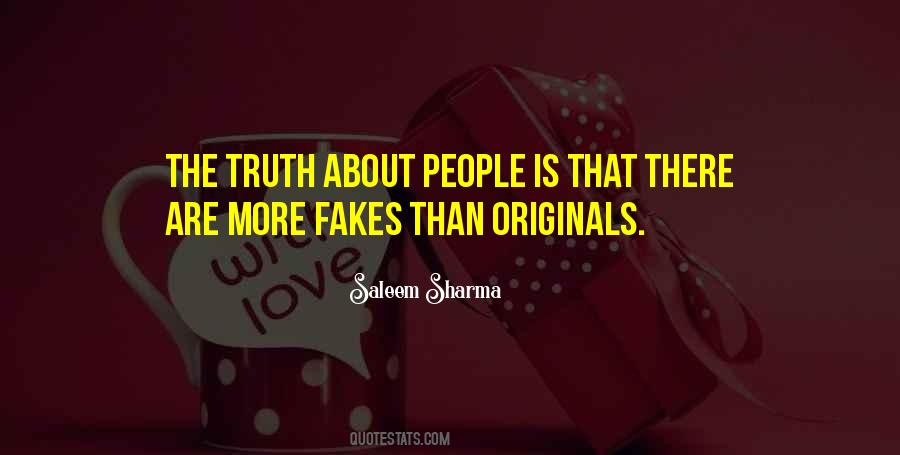 Truth About People Quotes #1799727