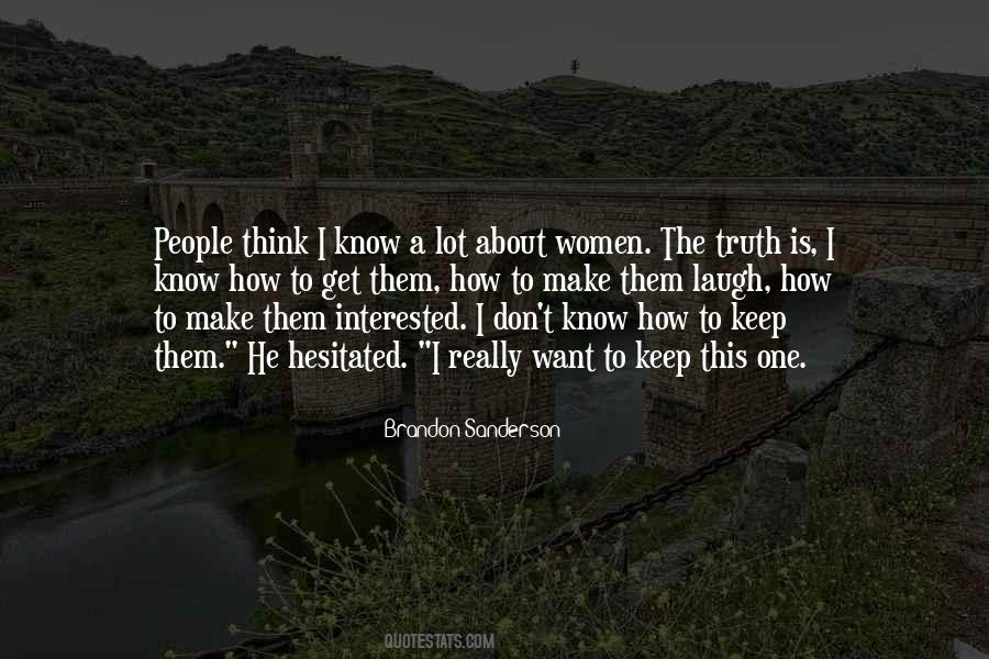 Truth About People Quotes #215532