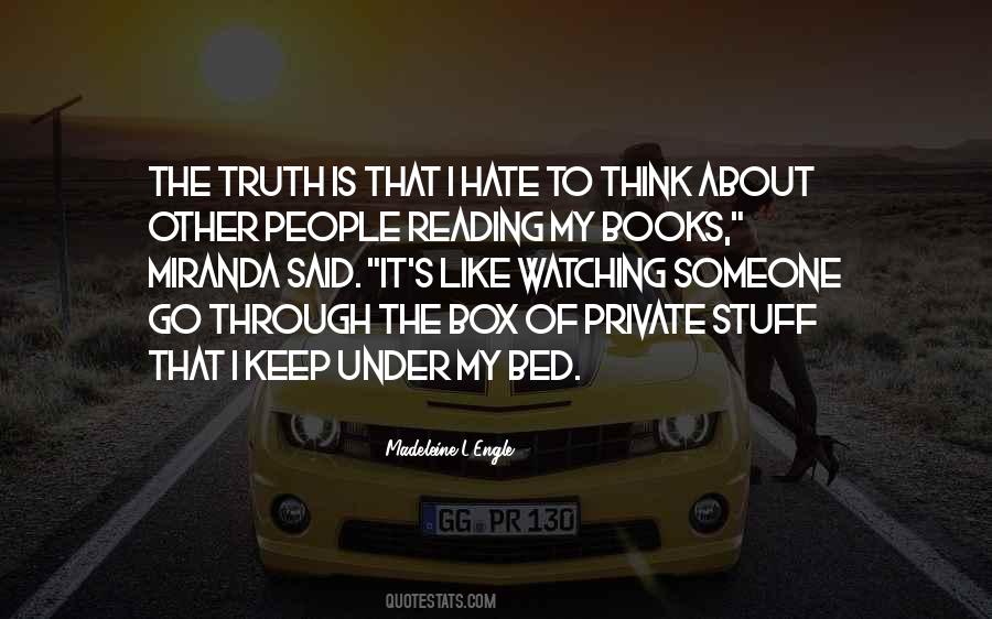 Truth About People Quotes #286148