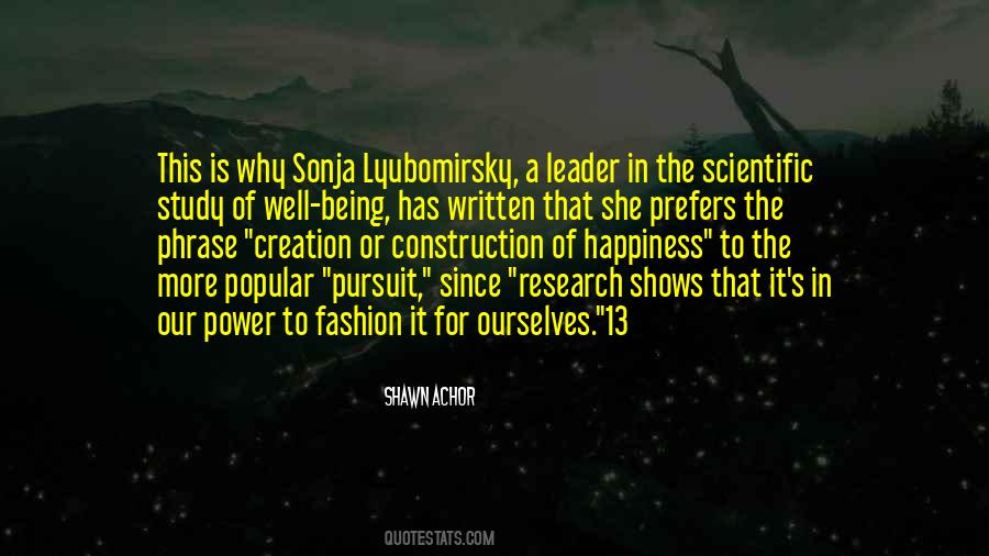 Power Study Quotes #528074