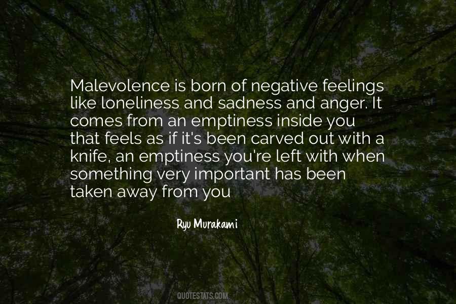 Quotes On No Feelings Left #759506