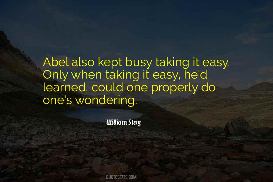 Quotes About Not Taking The Easy Way Out #510148