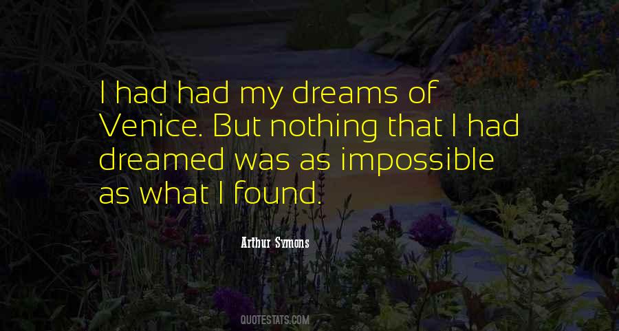 My Dreams Quotes #1319487