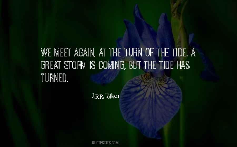 Turn The Tide Quotes #1249425