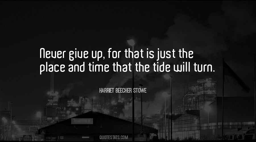 Turn The Tide Quotes #848529