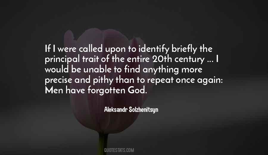 Forgotten And God Quotes #1139772