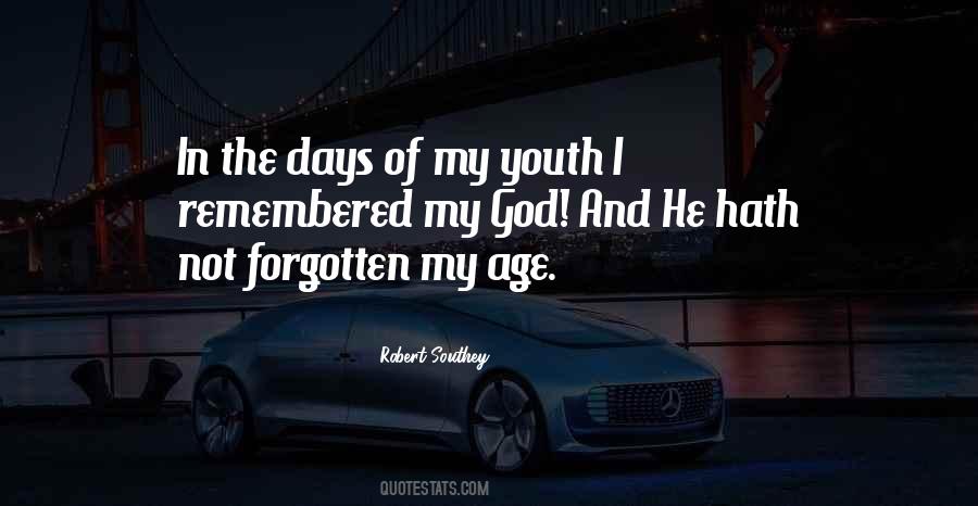 Forgotten And God Quotes #1840942