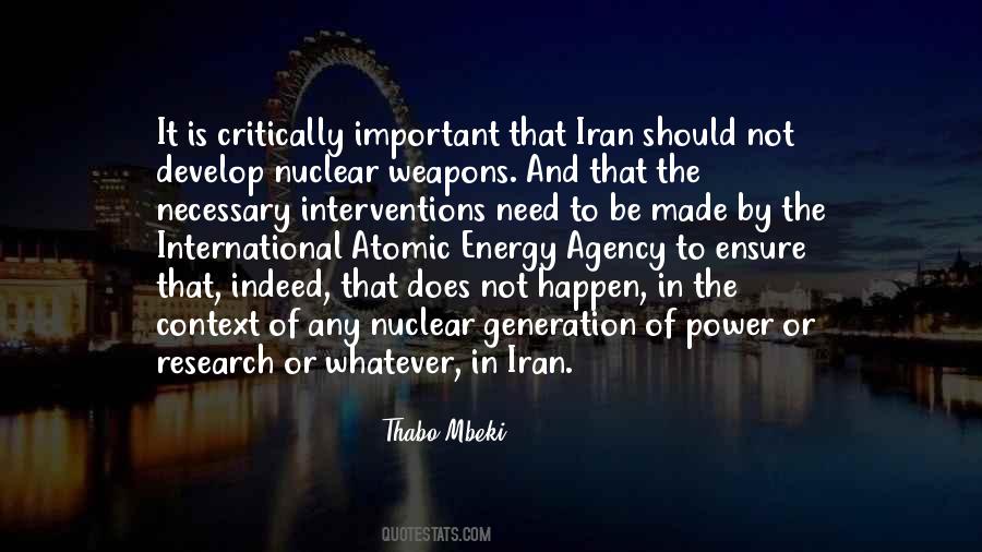 Quotes On Nuclear Energy #1069605