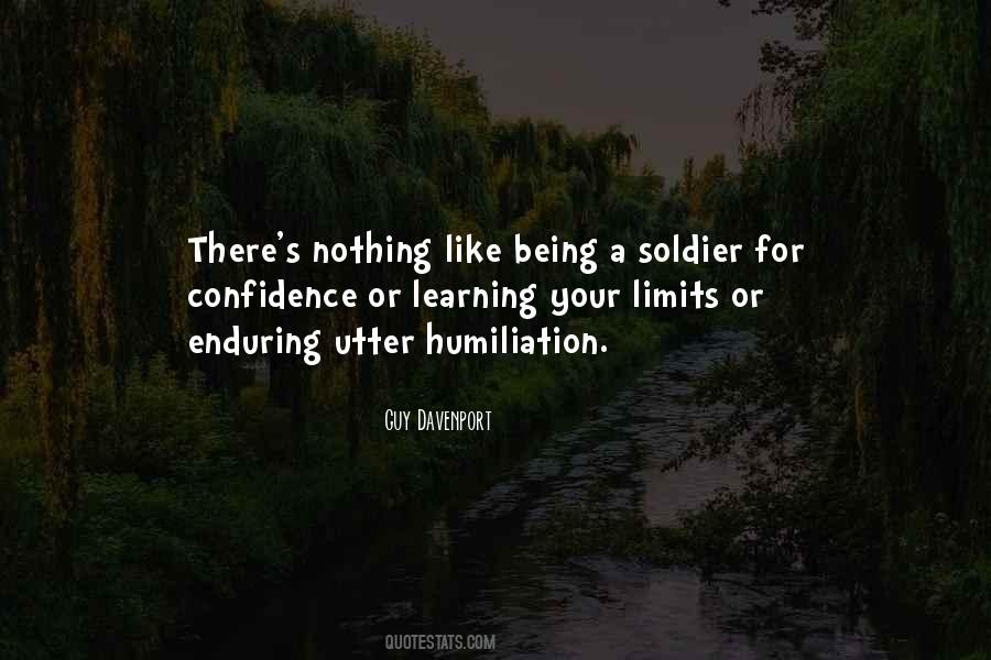 Being A Soldier Quotes #508746