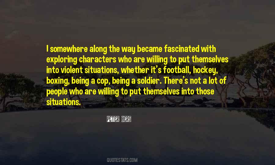 Being A Soldier Quotes #924623
