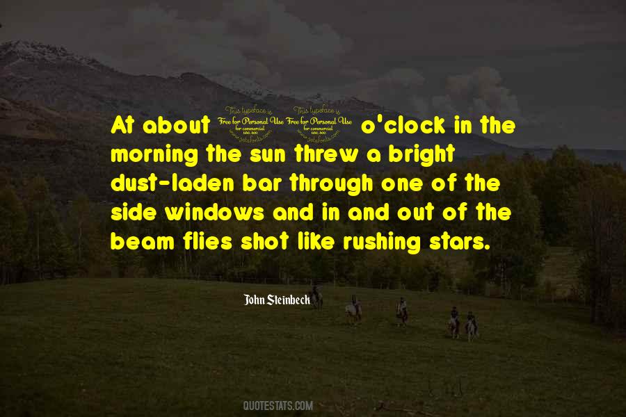 Like The Morning Sun Quotes #1379136