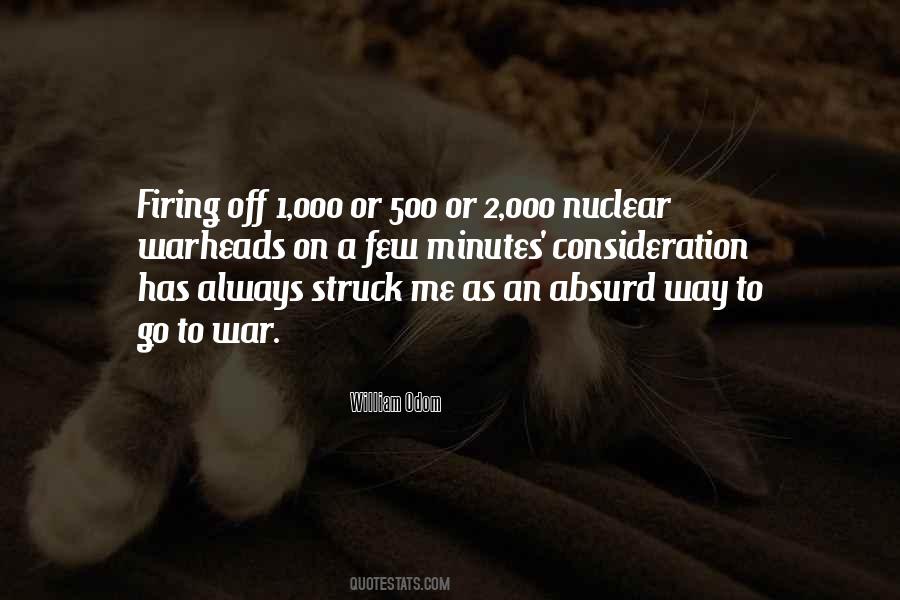 Quotes On Nuclear Warheads #1021431