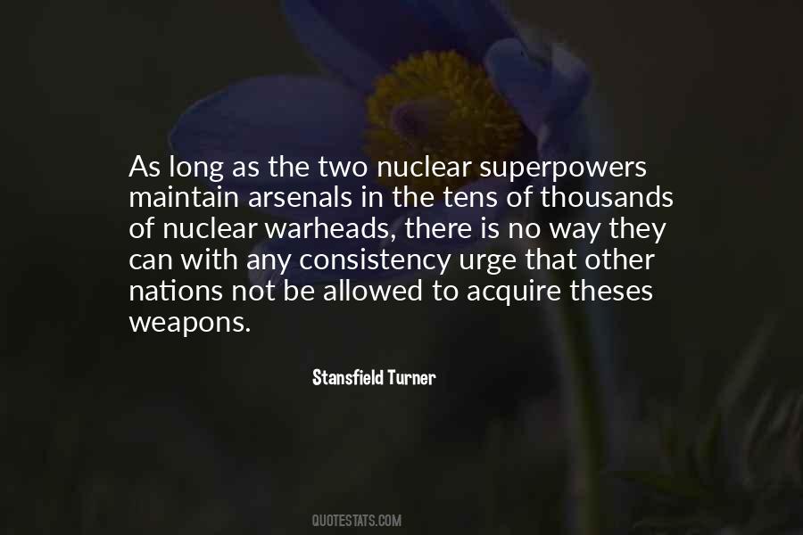 Quotes On Nuclear Warheads #1533299