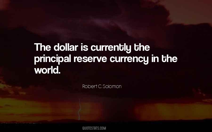 Quotes On One World Currency #1119410