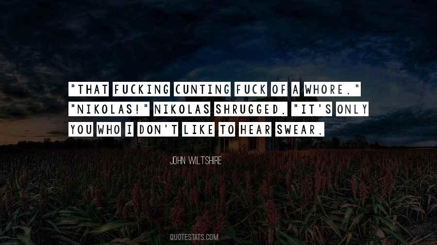 Quotes About Not Swearing #392650