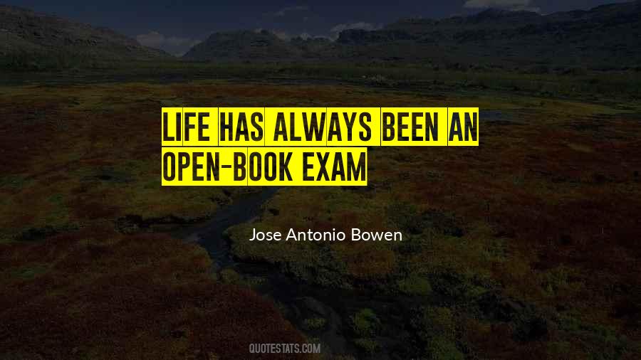 Quotes On Open Book Exam #1408083