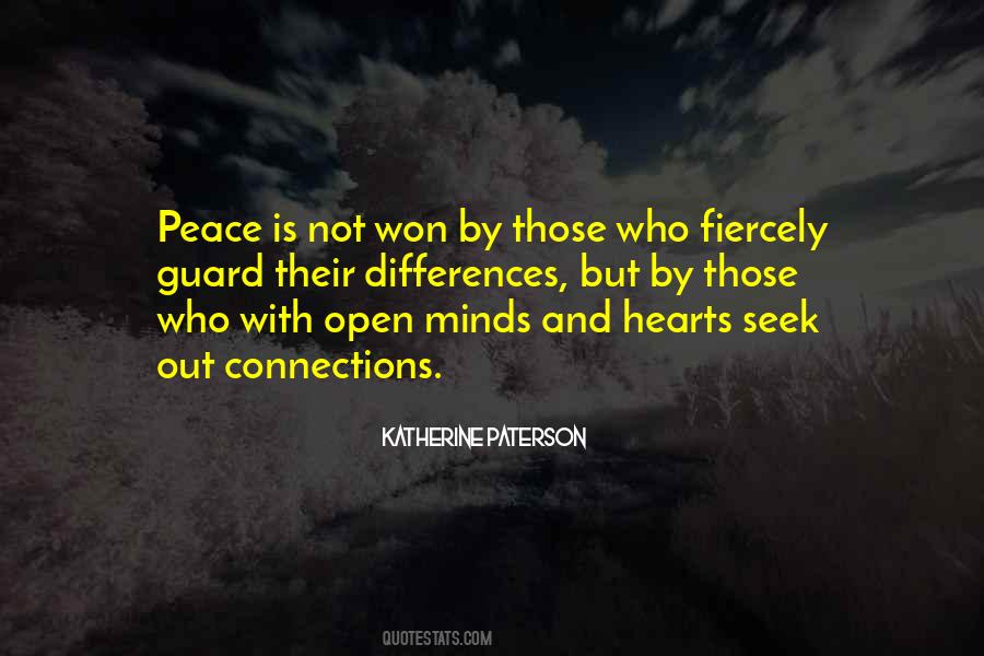 Quotes On Open Hearts And Minds #1145028