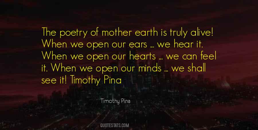Quotes On Open Hearts And Minds #1199824