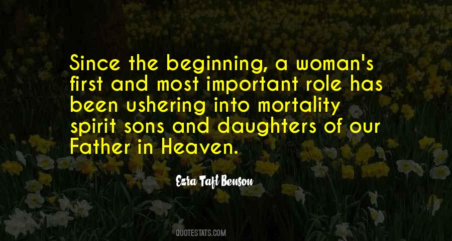 Quotes On Our Father In Heaven #239023