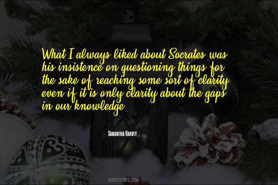 Questioning Things Quotes #756690