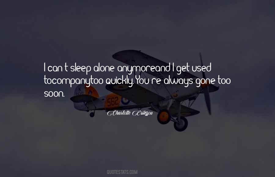 Lonely At Night Quotes #1005930