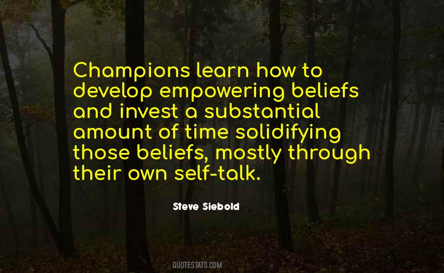 Empowering Belief Quotes #1459412