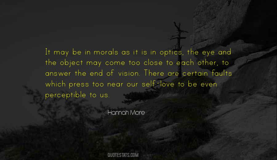 Morals Love Quotes #1449062