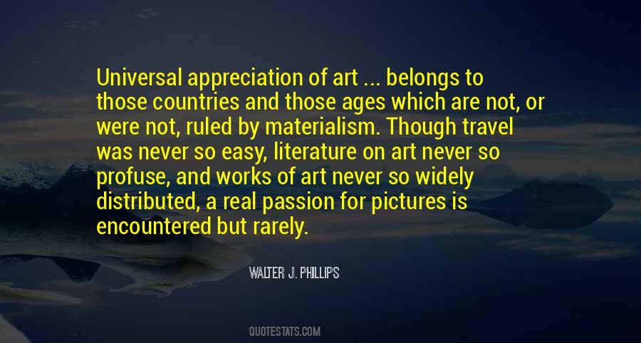Quotes On Passion For Art #1283460