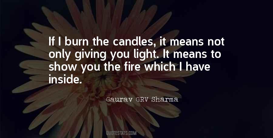 Light Candles Quotes #1831062