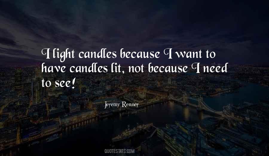 Light Candles Quotes #617128