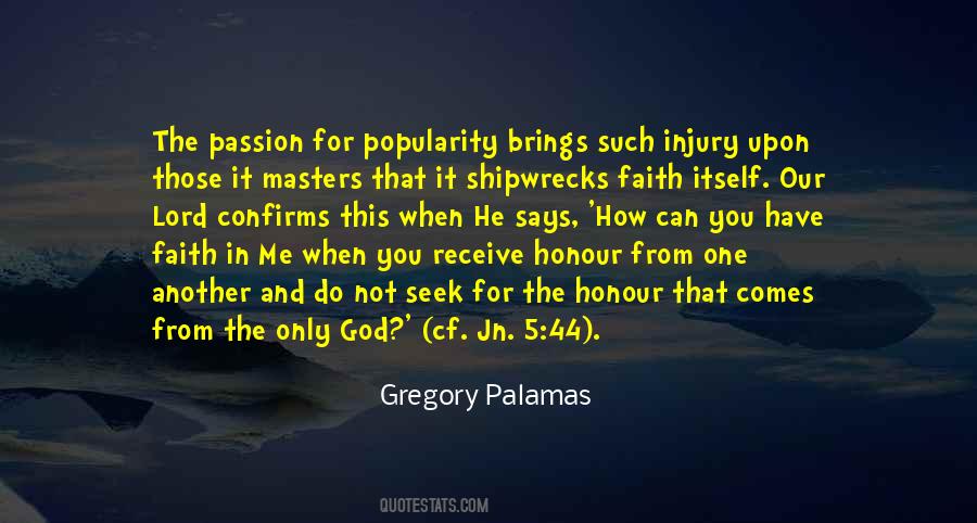 Quotes On Passion For God #1226588