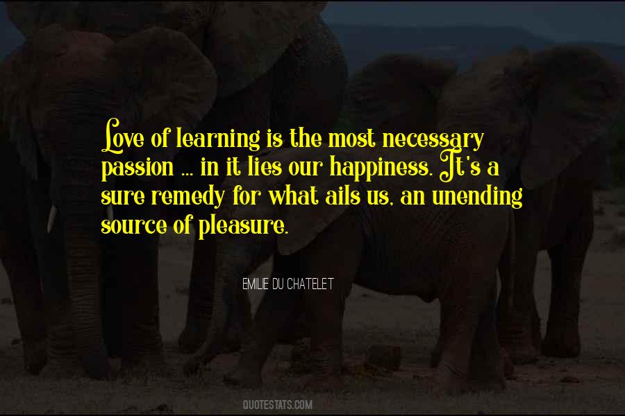 Quotes On Passion For Learning #1768635