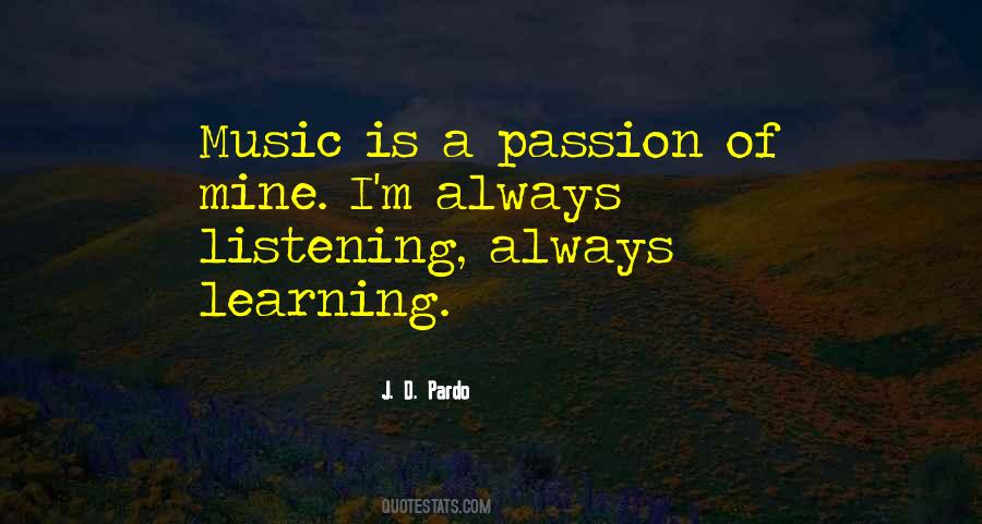 Quotes On Passion For Learning #1845183