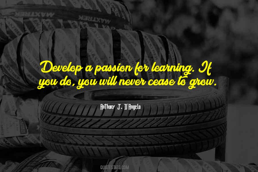 Quotes On Passion For Learning #755153