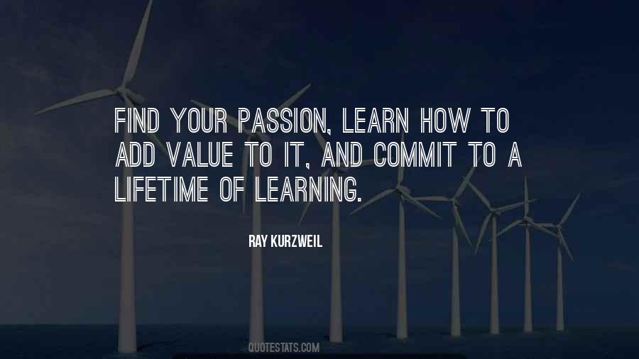 Quotes On Passion For Learning #949830