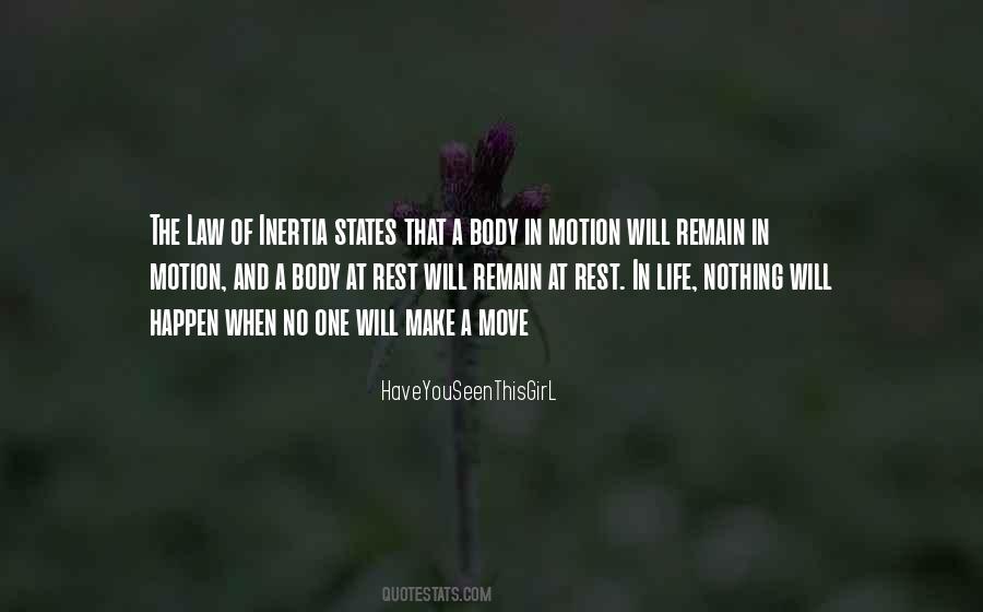 Move The Body Quotes #224953