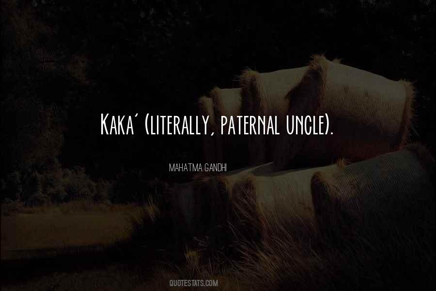 Quotes On Paternal Uncle #1148187