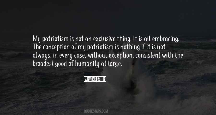 Quotes On Patriotism By Mahatma Gandhi #1777775