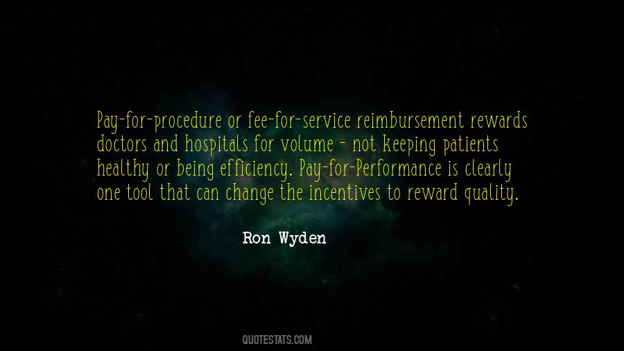 Quotes On Pay For Performance #1297370