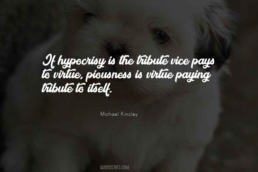 Quotes On Paying Tribute #834898