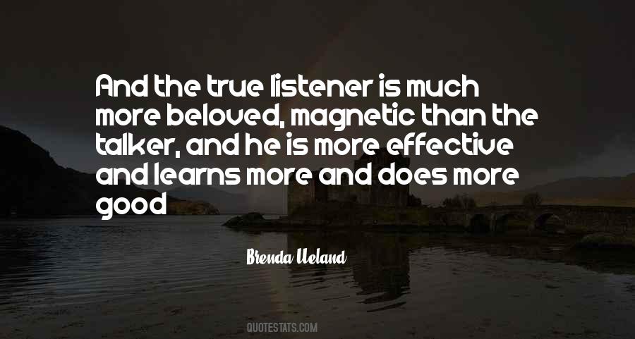 Listening Does Quotes #1814173