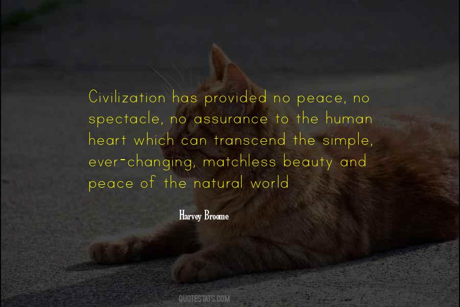 Quotes On Peace In Nature #1134391