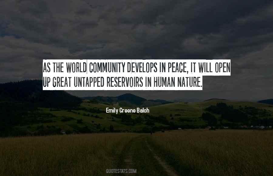 Quotes On Peace In Nature #1258066