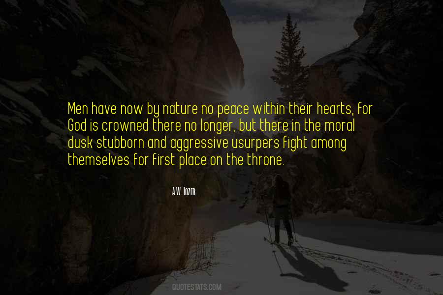 Quotes On Peace In Nature #1391759