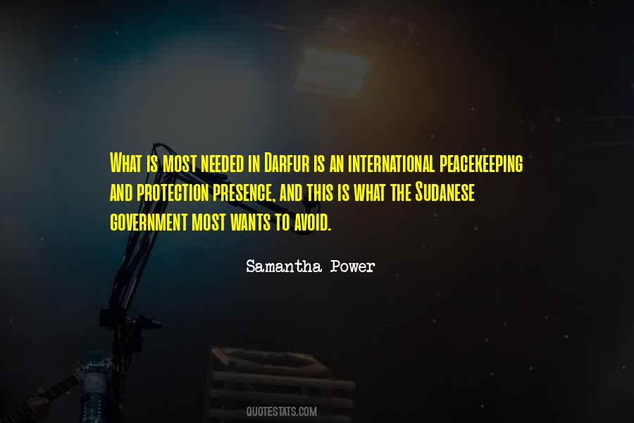 Quotes On Peacekeeping #1474469
