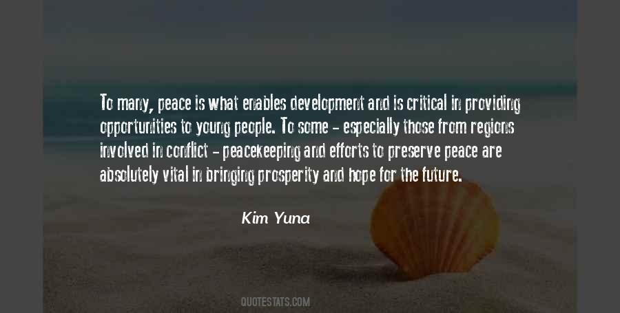 Quotes On Peacekeeping #1546574