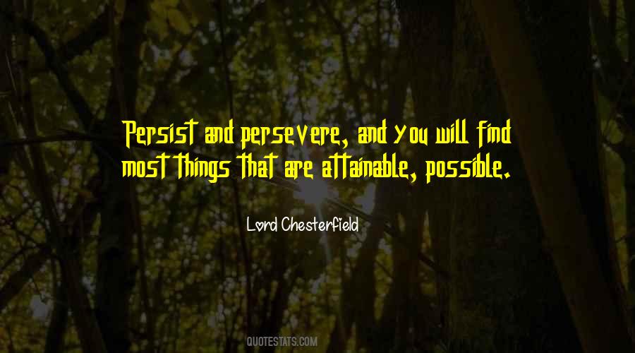 Quotes On Perseverance And Persistence #1786477
