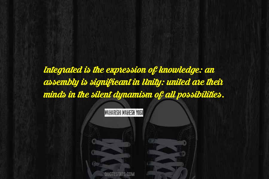 Unity Of Knowledge Quotes #994999