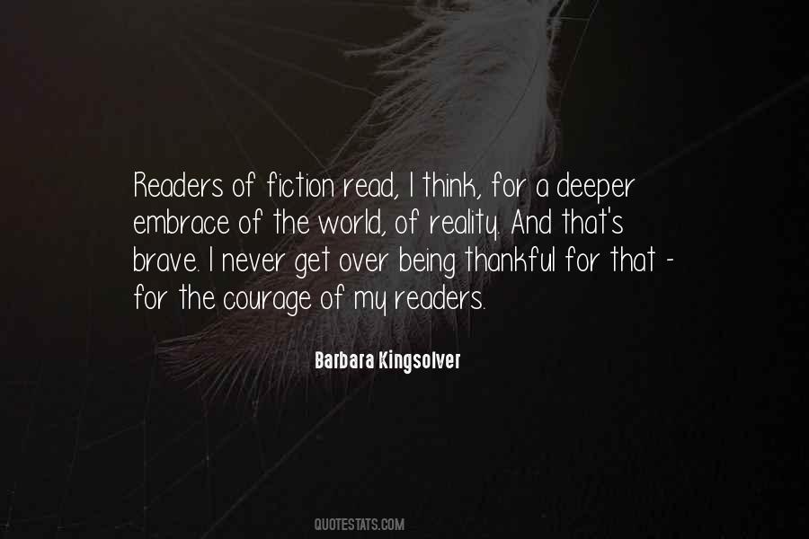 Fiction Readers Quotes #1166687